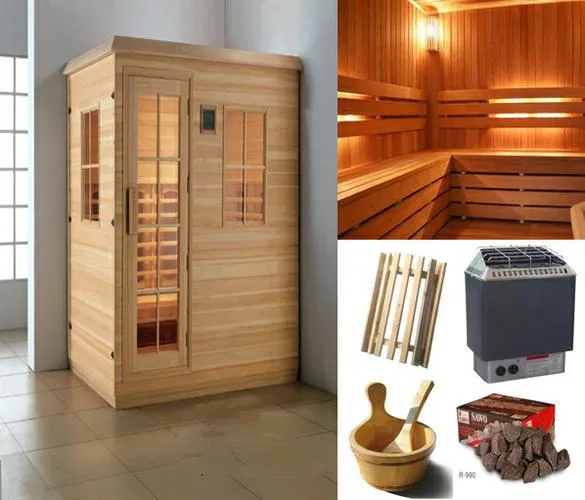 Các mẫu phòng xông hơi khô (sauna) được yêu thích nhất hiện nay