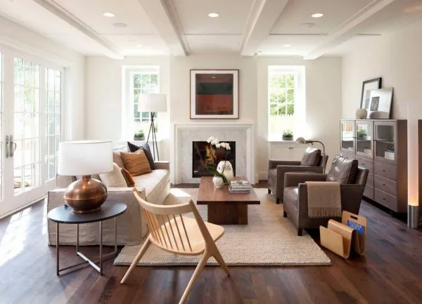 Các mẫu thiết kế nội thất phòng khách với đồ gỗ được nhiều lựa chọn nhất