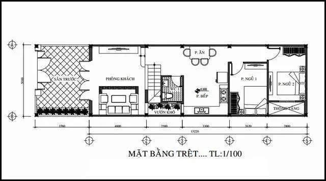 Chia sẻ 5 mẫu nhà 2 tầng 5 phòng ngủ đẹp tiện nghi và sang trọng