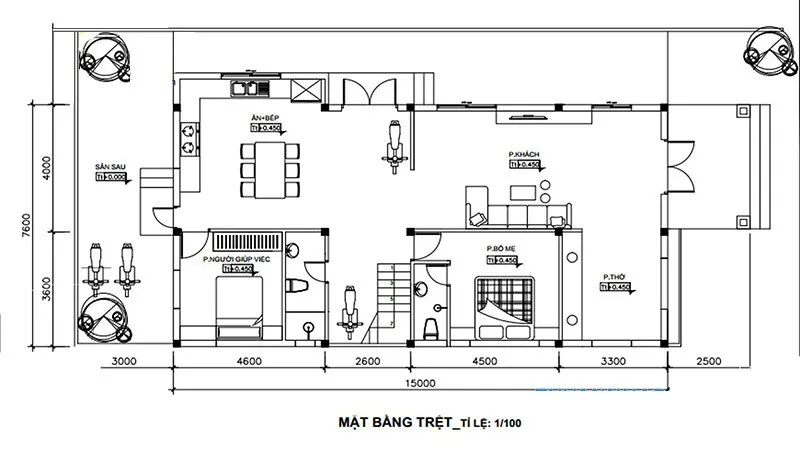 Chia sẻ 5 mẫu nhà 2 tầng 5 phòng ngủ đẹp tiện nghi và sang trọng