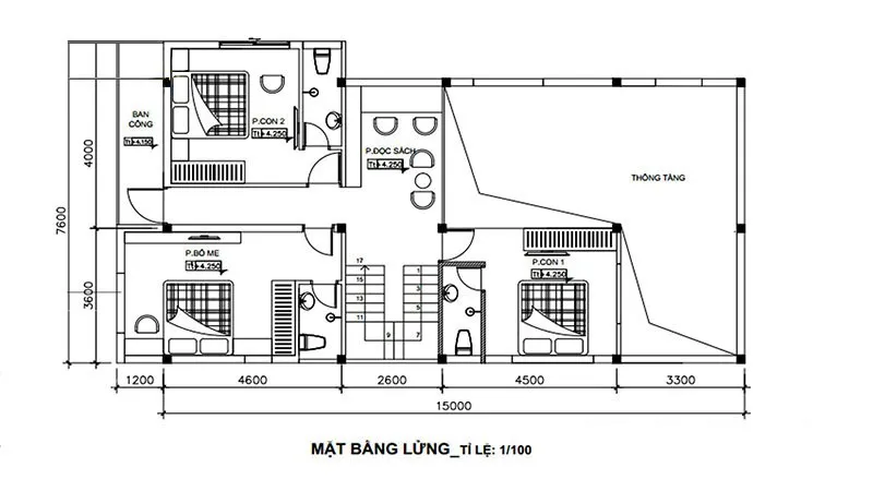 Chia sẻ 5 mẫu nhà 2 tầng 5 phòng ngủ đẹp tiện nghi và sang trọng