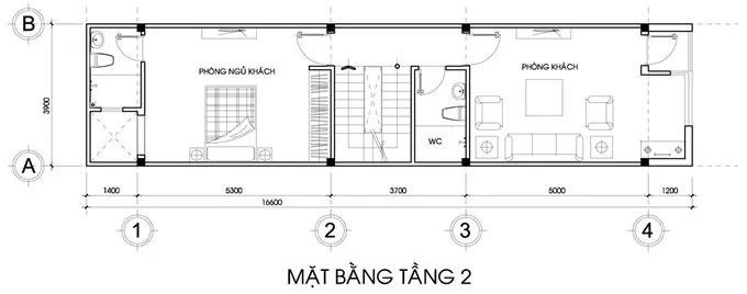 Chia sẻ 5 mẫu nhà ống 3 tầng 70m2 đẹp hút hồn đa dạng kích thước