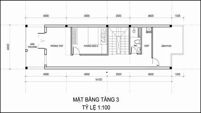 Chia sẻ 5 mẫu nhà ống 3 tầng 70m2 đẹp hút hồn đa dạng kích thước