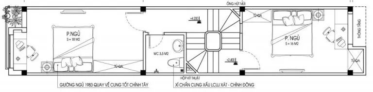 Chia sẻ 5 mẫu nhà ống 3 tầng 70m2 đẹp hút hồn đa dạng kích thước