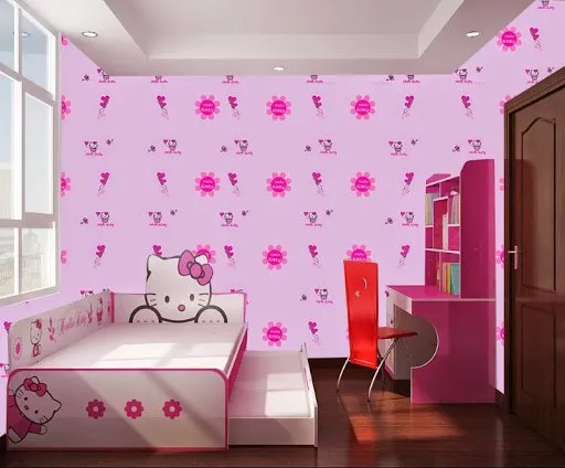 Chiêm ngưỡng những mẫu nội thất phòng ngủ Hello Kitty “ngọt” rụng rời