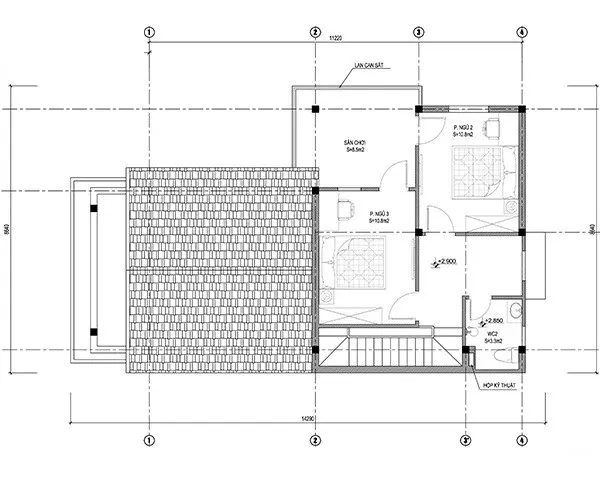 Chọn lọc 5 mẫu nhà cấp 4 gác lửng chữ l đẹp nhiều người mê