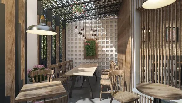 Công trình thiết kế nội thất nhà hàng Bar tại Hà Nội
