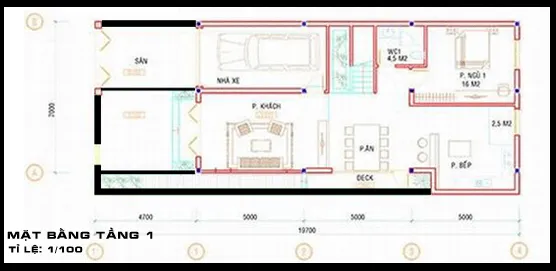 Cuốn hút với 4 mẫu nhà 3 tầng 7x15m đẹp hiện đại