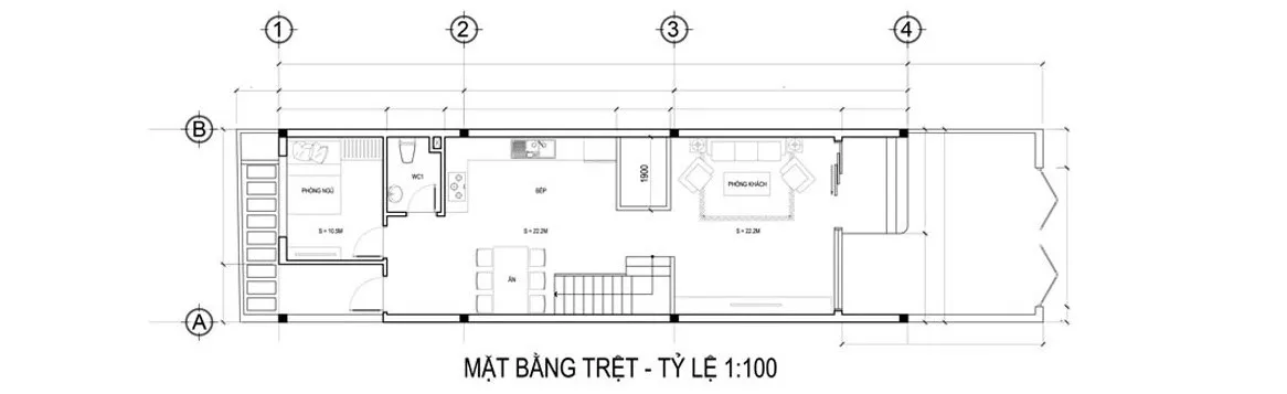 Đắm chìm trong 4 mẫu nhà 3 tầng 5x20m đẹp ngất ngây