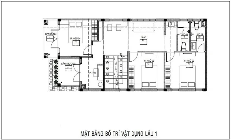 Điểm danh 3 mẫu nhà 2 tầng mái thái 6x15m ai nhìn cũng mê