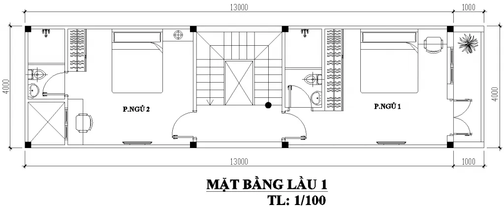 Điểm danh 4 mẫu nhà ống 2 tầng 4x13m đẹp tiết kiệm khó thể bỏ qua