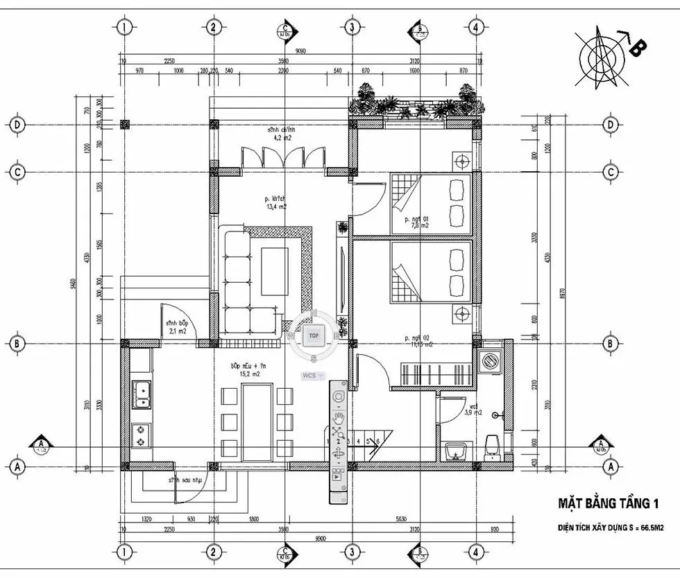 Đừng bỏ lỡ 5 mẫu nhà cấp 4 gác lửng mái lệch đẹp rẻ ấn tượng