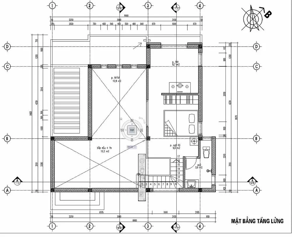 Đừng bỏ lỡ 5 mẫu nhà cấp 4 gác lửng mái lệch đẹp rẻ ấn tượng