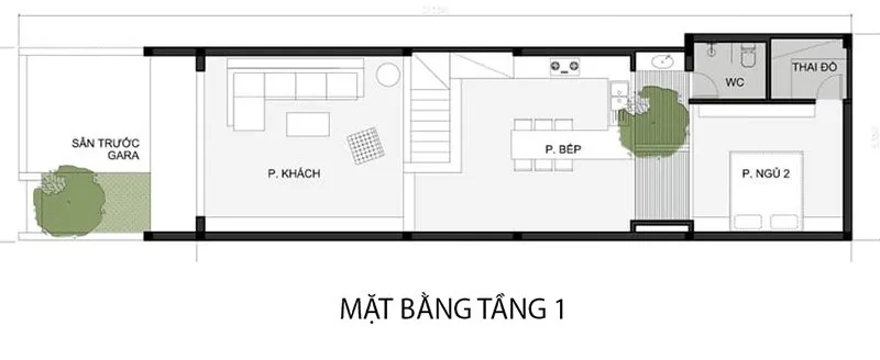 Đứng hình trước 5 mẫu nhà 2 tầng 3 phòng ngủ 5×15 nhỏ đẹp đơn giản