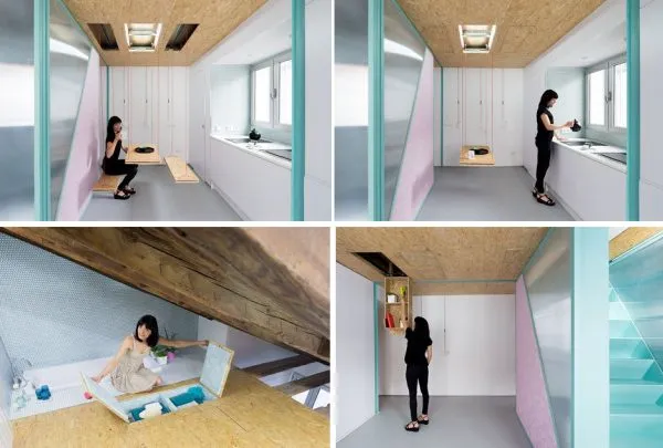 Giải pháp thiết kế nội thất chung cư nhỏ vô cùng tiện ích