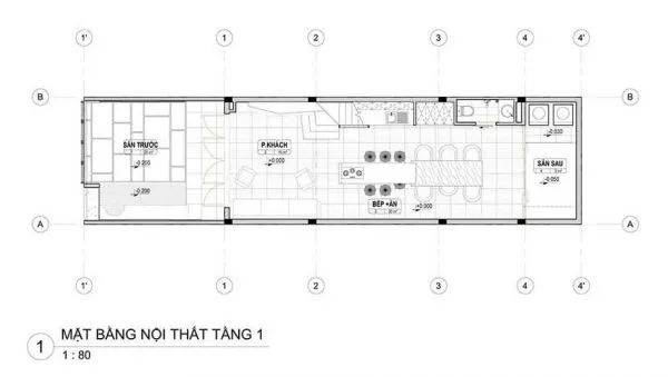 Gợi ý mẫu nhà 3 tầng mặt tiền 6m đầy đủ hồ sơ