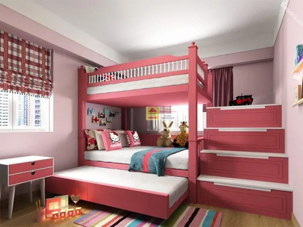 Gợi ý thiết kế nội thất căn hộ 3 phòng ngủ theo phong cách hiện đại