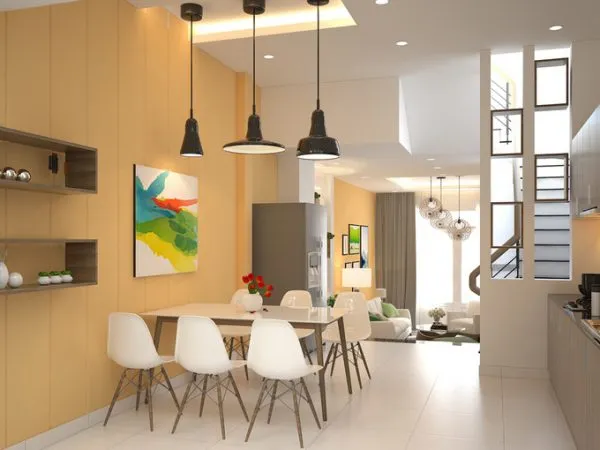Gợi ý thiết kế nội thất nhà phố diện tích nhỏ tối ưu không gian