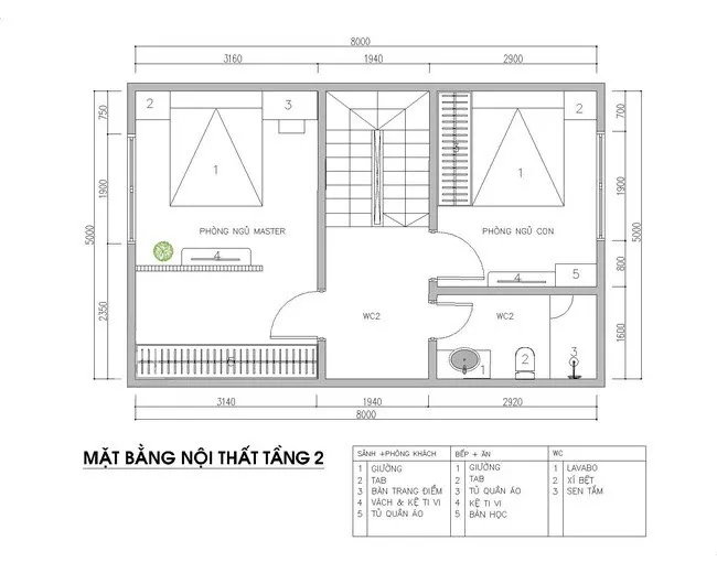 Hé lộ 3 mẫu thiết kế nhà 3 tầng 5x8m hiện đại tiện nghi