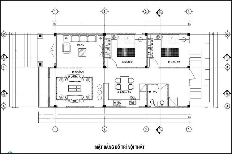 Hé lộ BST nhà cấp 4 sân vườn 5×20 đẹp ngây ngất