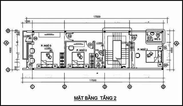 Hút hồn 5 mẫu nhà ống 2 tầng 80m2 đẹp hiện đại khó cưỡng