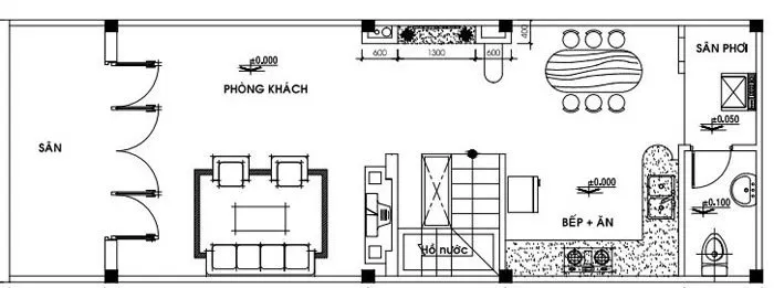 Khám phá mẫu bản vẽ nhà cấp 4 có gác lửng 250 triệu