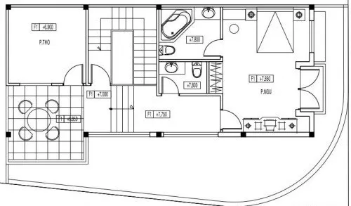 Khám phá mẫu nhà biệt thự 3 tầng mái thái sang trọng tại Hoài Đức