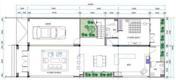 Khó rời mắt trước 6 bản vẽ thiết kế nhà 2 tầng 8x12m đẹp nức lòng