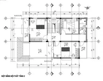 Khó rời mắt trước 6 bản vẽ thiết kế nhà 2 tầng 8x12m đẹp nức lòng