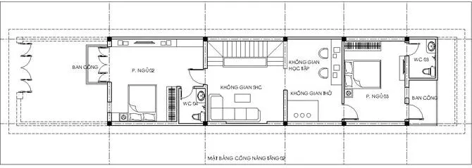 Không gian xanh nhà ống 2 tầng rưỡi, xua tan sự bí bách