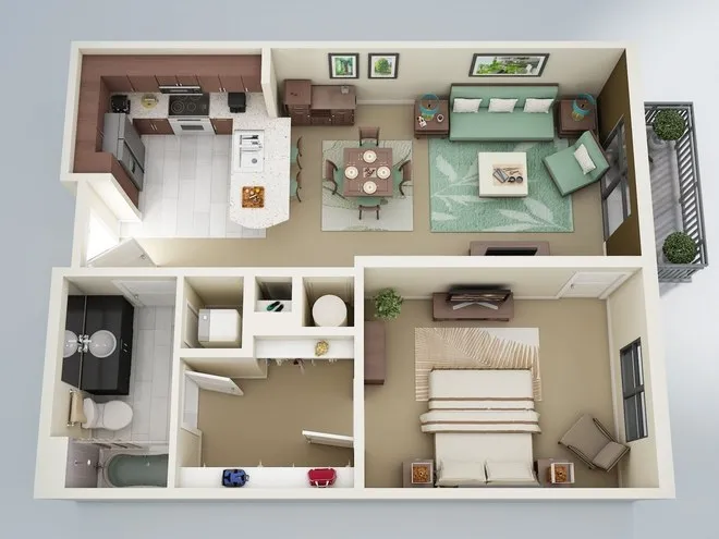 Kinh nghiệm thiết kế nội thất chung cư đẹp chắc chắn bạn chưa biết