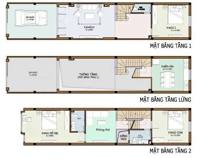 Lợi ích khi xây mẫu nhà 2 tầng 1 gác lửng tiện nghi và tiết kiệm