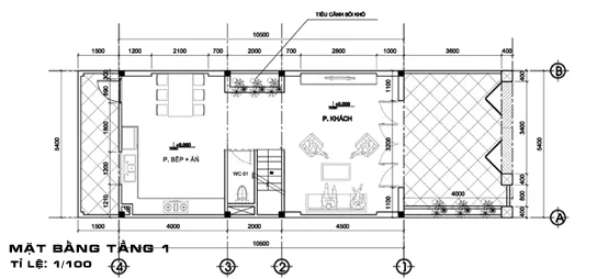 Lợi ích khi xây mẫu nhà 2 tầng 1 gác lửng tiện nghi và tiết kiệm