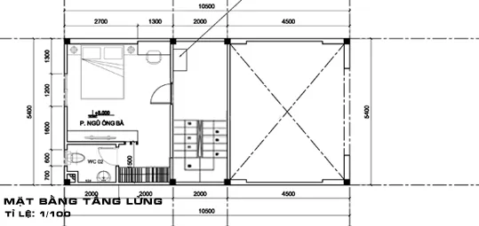 Lợi ích khi xây mẫu nhà 2 tầng 1 gác lửng tiện nghi và tiết kiệm