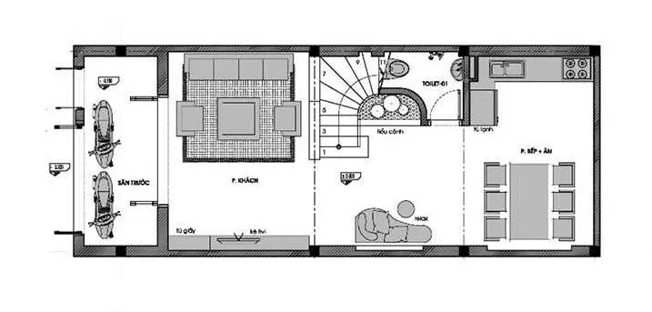 Lưu ngay 5 mẫu nhà 2 tầng 6x10m hiện đại đẹp nâng tầm cuộc sống