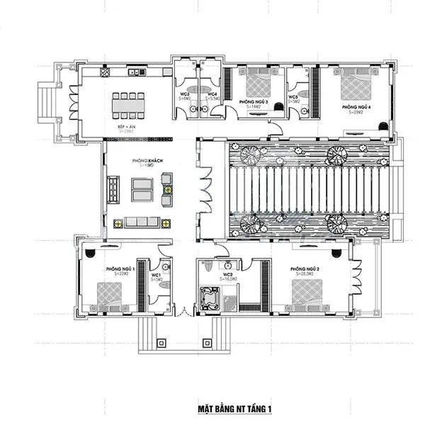 Lý do mẫu nhà cấp 4 mái thái chữ u được nhiều gia chủ lựa chọn