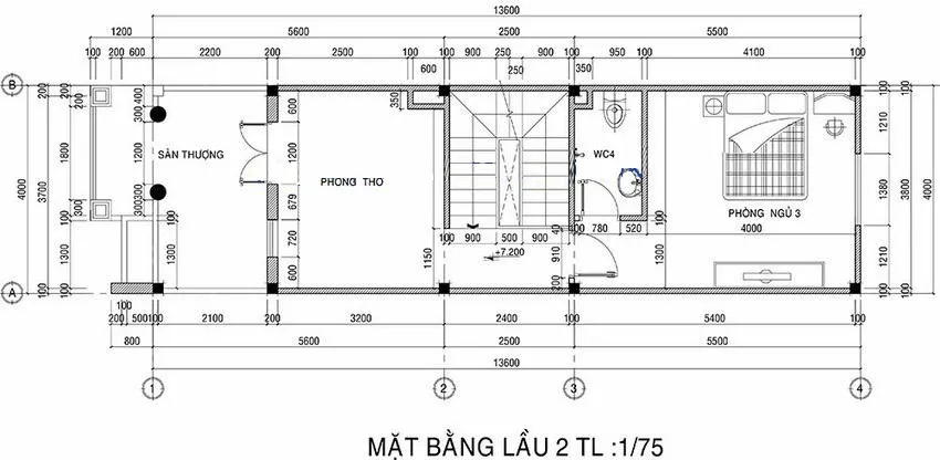 Mách bạn 4 mẫu nhà ống 3 tầng 4x14m đang thịnh hành gần đây