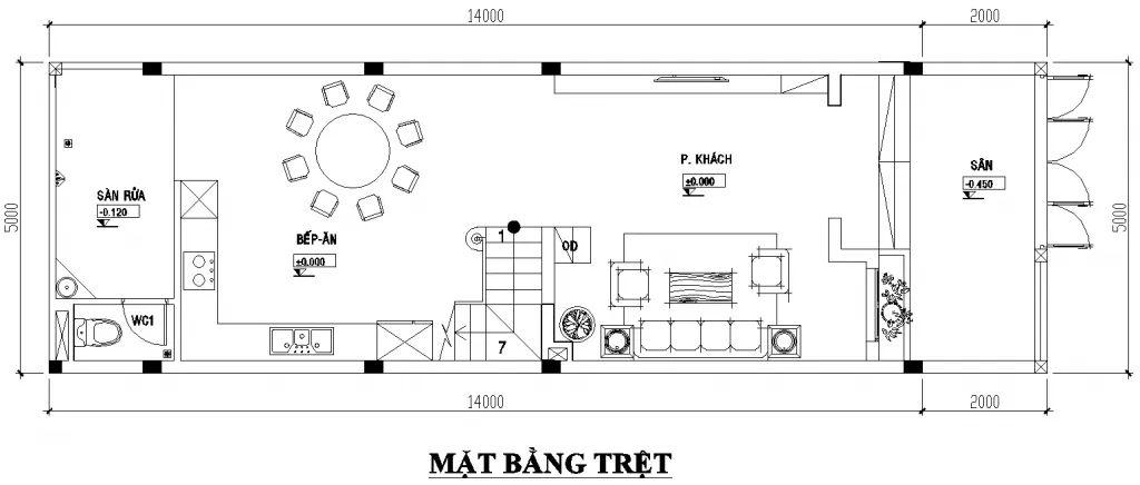 Mãn nhãn 5 mẫu nhà ống 2 tầng 5x14m đẹp hiện đại và tinh tế