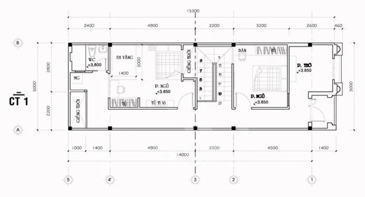 Mãn nhãn 5 mẫu nhà ống 2 tầng 5x14m đẹp hiện đại và tinh tế