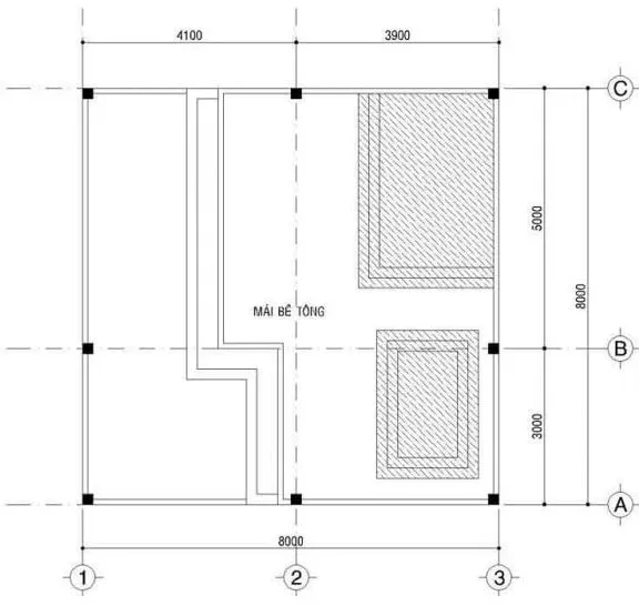 Mẫu bản vẽ nhà 3 tầng hiện đại, mẫu bản vẽ nhà 3 tầng khoa học