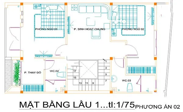 Mẫu biệt thự 3 tầng kiểu Châu Âu tại Quảng Ninh