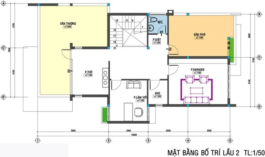 Mẫu biệt thự mini trên diện tích 100m2 có phòng giải trí