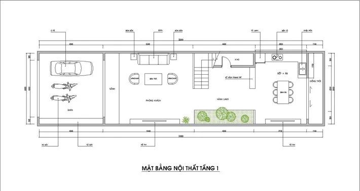 Mẫu nhà ống hiện đại 3 tầng 3 phòng ngủ tại Hải Dương