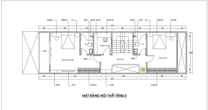 Mẫu nhà ống hiện đại 3 tầng 3 phòng ngủ tại Hải Dương