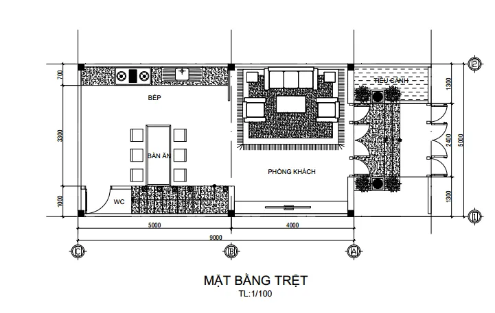 Mẫu nhà tân cổ điển 3 tầng 45m2 đẹp, tinh tế và hài hòa