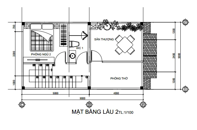 Mẫu nhà tân cổ điển 3 tầng 45m2 đẹp, tinh tế và hài hòa