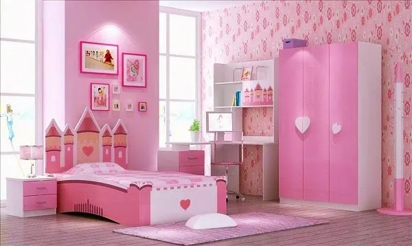Mẫu phòng ngủ màu hồng đẹp mê hồn cho cuộc sống hiện đại