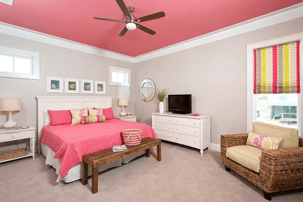 Mẫu phòng ngủ màu hồng đẹp mê hồn cho cuộc sống hiện đại