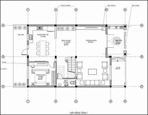 Mẫu thiết kế biệt thự 9x12m tân cổ điển sang trọng trong từng chi tiết