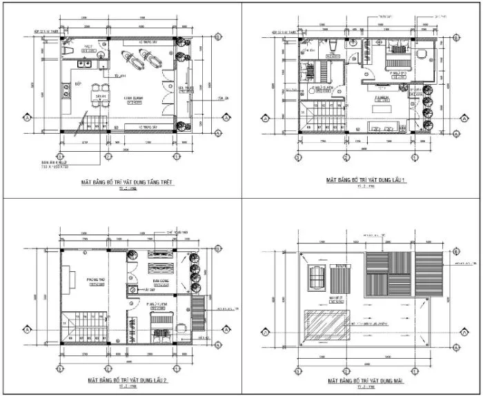 Mẫu thiết kế nhà 3 tầng 6x8m phủ đầy cây xanh như vườn sinh thái